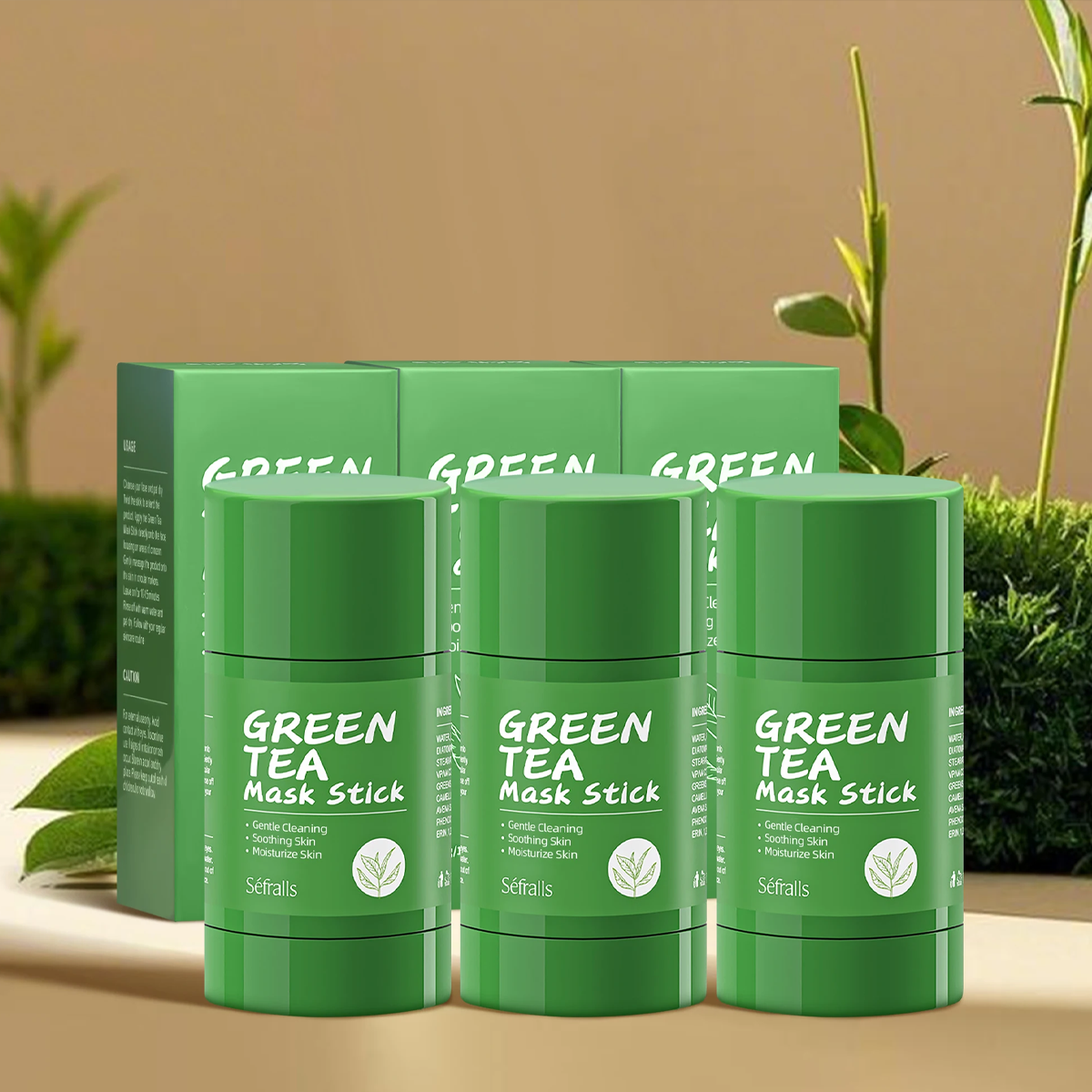 GreenMask® – Głębokie oczyszczanie twarzy (Kup 1, otrzymaj 2 🎁)